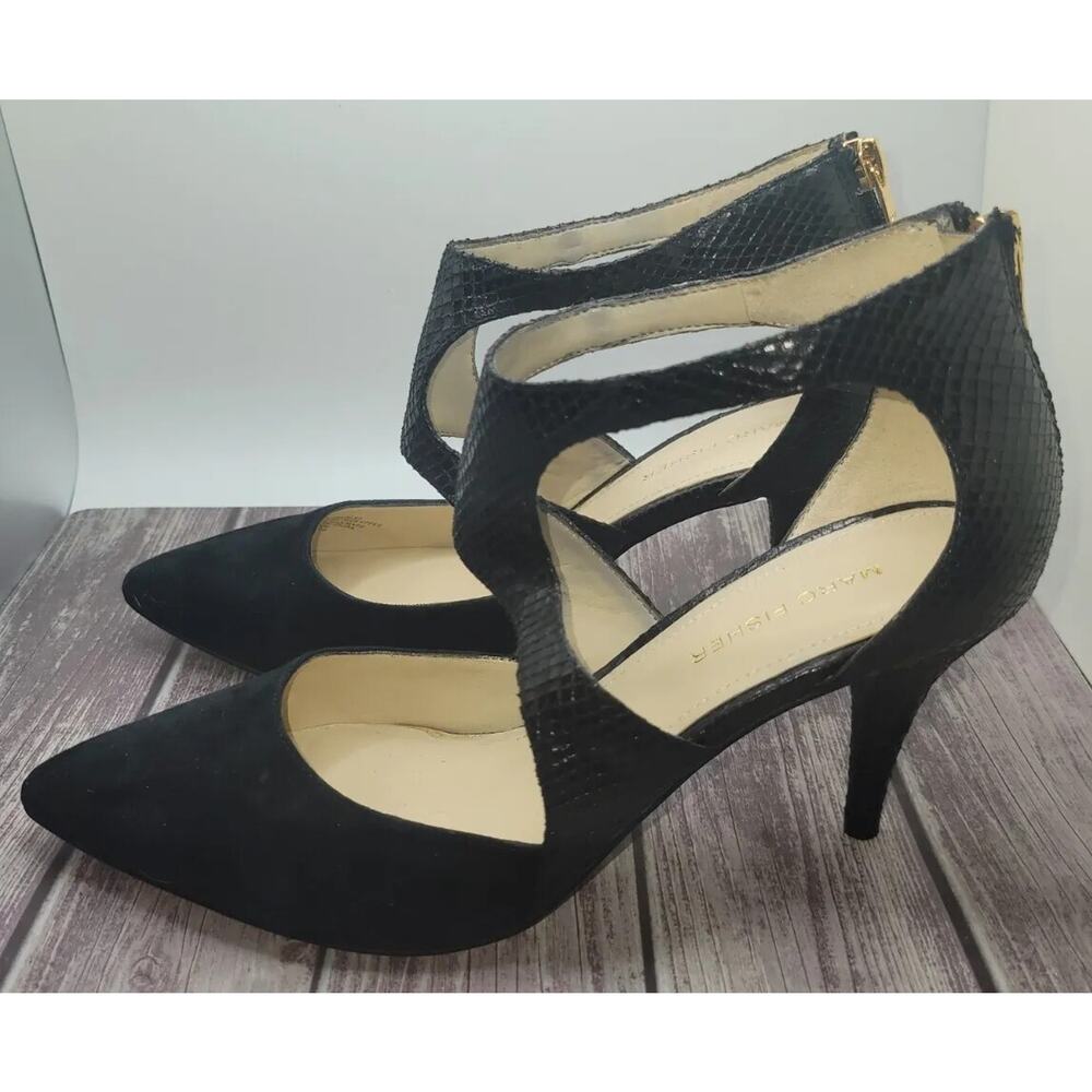 Marc Fisher MF kabriele 3 Black Pumps Heels Women’s Size 9